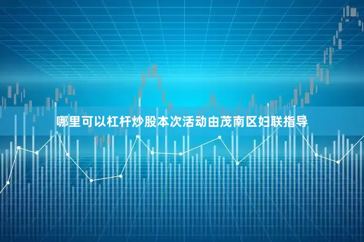 哪里可以杠杆炒股本次活动由茂南区妇联指导